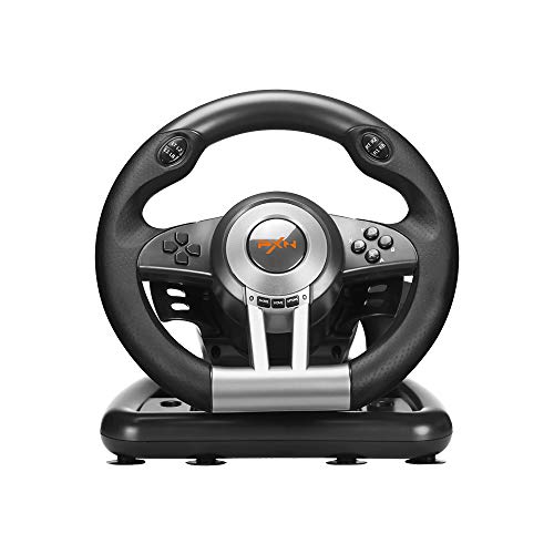 Roda de corrida para PC PXN, V3II 180 graus Universal USB Car SIM Race Whele com pedais para PS3, PS4, Xbox One, Xbox Series X/S, Switch