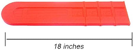 Peças da ferramenta Peças de cortador de 18 polegadas Protetor de plástico laranja durável