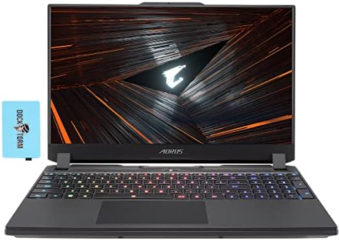 Gigabyte Aorus 15 laptop para jogos, RTX 3070 Ti, 15,6 165Hz 2K Quad HD, WiFi, Bluetooth, retroiluminado KB, Win 11 Pro)