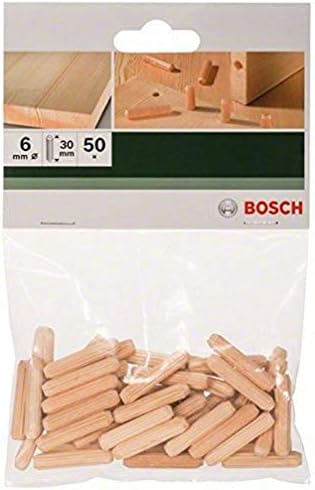 Bosch 2609255309 Dowels de 30 mm com diâmetro 6mm