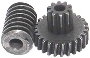 Alanooy 5840-31zy 0,7m Worms Redutor de turbina Motor Motor Matching Gear de aço/cobre Auto-bloqueio da ferramenta
