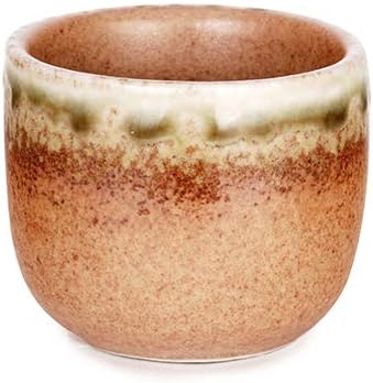 Coleção Hinomaru Restaurante Japonês Estilo de porcelana Copas de saquê 2 FL OZ Design de esmalte reativo grau comercial