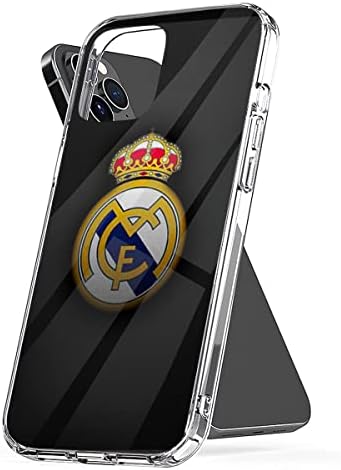 Capa de telefone Compatível com iPhone Samsung Real 7 Madrid SE 2020 Logotipo 14 8 X XR 11 12 Pro Max 13 Acessórios Scratch Transparent Transparent