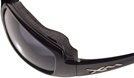 Wiley X Airrage Polarized Sunglasses, óculos de segurança para homens e mulheres, proteção para os olhos UV para atirar, pescar,