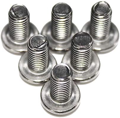 M6-1.0 x 12 mm Button Socket para parafusos de tampa, ISO7380, 18-8 Aço inoxidável, Allen Hex Drive por Fullekreg, Quantidade 50,