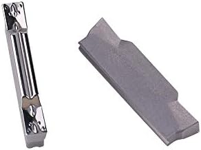 FINCOS 10PCS Aluminium Insert MGMN250-M, Torno CNC, traje para processamento de alumínio, inserção para o suporte da ranhura