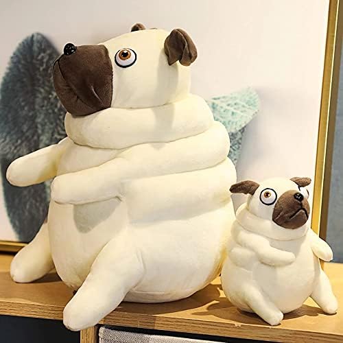 BYBYCD 1PC PLUSH Toy Lovely Fat Pug Plush Toys Kawaii Sitting Pug Dogs Toy Toy Byled Dolls Pillow for Kids Infil
