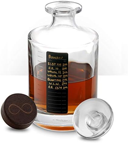 Whisky Infinity Decanter - Cairn Craft Glassky & Liquor Bottle and Stopper