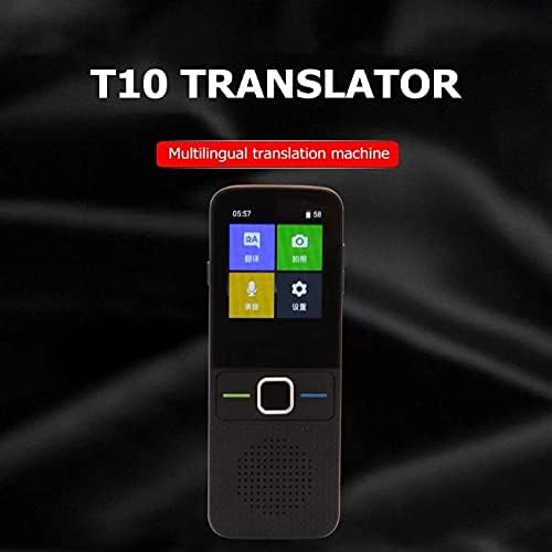 Zhuhw T10 Tradutor offline Translator em tempo real 137 Idiomas Portable Smart Voice Translator para Learning Speeching Travel