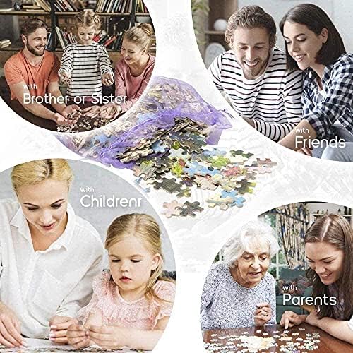 LHJOYSP Puzzle para adulto 1000 peças Cidade da lua parafuso porca 75x50cm