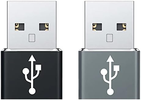Usb-C fêmea para USB Adaptador rápido compatível com o seu Dell XPS 15 9550 para carregador, sincronização, dispositivos