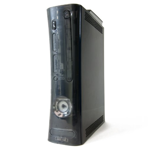 Caixa fantasma clara do Xbox 360 - Case de fumaça/HDMI/luzes azuis