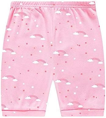 Pijama de mão pequena para meninas dinossauros sets curtos infantis algodão unicórnio de dormir de roupas de dormir pjs camisa de roupa de verão