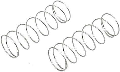 Aexit 0,5mmx12mmx35mm 304 Springs aço inoxidável compressão de compressão Springs Springs 10pcs