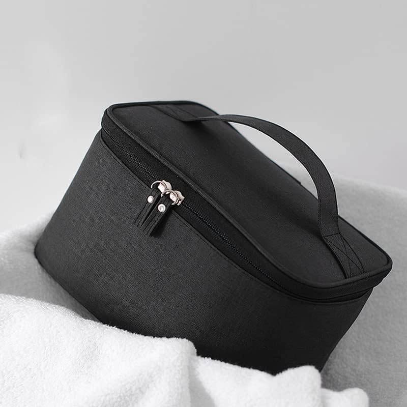 Trexd largcapacity bolsa cosmética viaja uma sacola de vaso sanitário conveniente para o ar livre de viagens ao