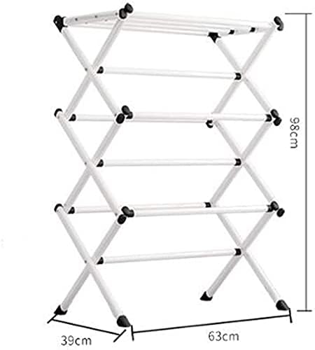 Zyhmw Roupas Airer dobrável rack piso de rack de roupas de pé para cenas de rack dobrável para roupas para roupas de