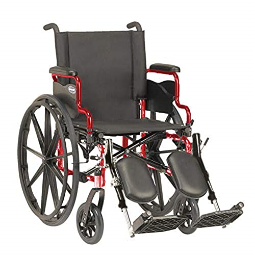 Invacare - ATO_9XT_WD86_61P_T94HC 9000 XT Alta Performance Cadeia de rodas de clima mais clara, com braços compridos