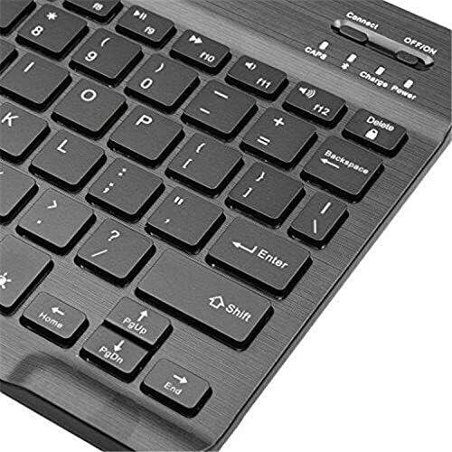 Teclado de onda de caixa para Trimble T10X - Teclado Slimkeys Bluetooth - com luz de fundo, teclado portátil com luz traseira conveniente