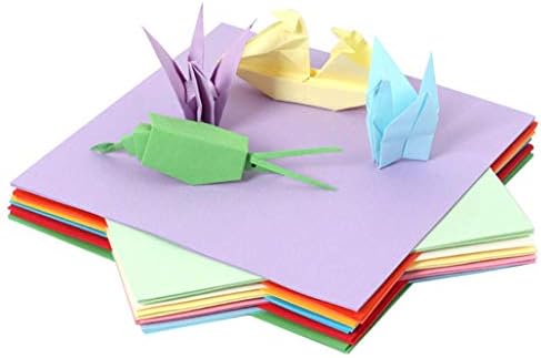 100 folhas 20x20cm/8 polegadas premium de papel de origami conjunto para crianças quadrados de dupla face Origami