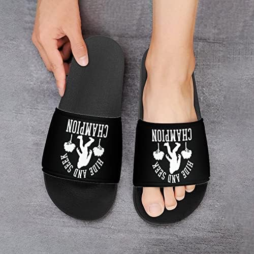 Sandálias de bigfoot house não deslizam chinelos de dedo do pé para massagem banho de chuveiro