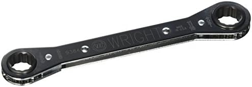 Wright Tool 9390 12 pontos Tamanho nominal Chave de caixa de catraca, 1 x 1-1/16