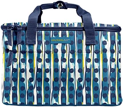 Rachael Ray Double Decker Chillout Dual Compartamento Dual Tote e Lugger Lasanha, 10x 5,5 x 10, Blue Marine Blue