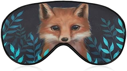 Máscara de olho de sono fox fofa