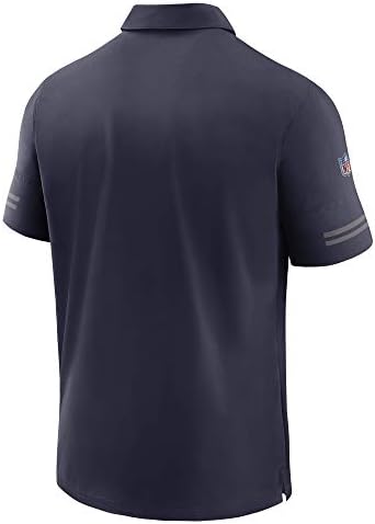 Dallas Cowboys Nike de manga curta masculina Polo Flex Polo