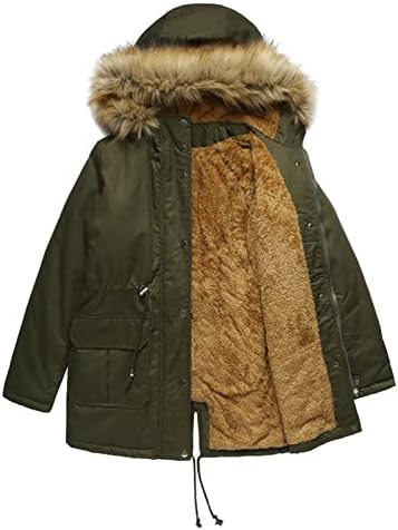 PrDeCexlu casual Beach Coats Ladies Holida de férias longas de manga longa à prova de vento Parka com capuz de com capuz com botão