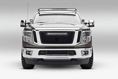 Zroadz Ditch Hood dobradiça Suporte de montagem LED - Compatível com -2019 Nissan Titan - Para montar luzes de vagem