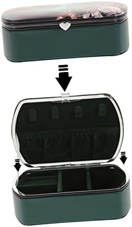 Caixa de jóias impressa da caixa de hanabass caixa de jóias para organizador de cordas de colar para viagens Jóias de jóias portáteis