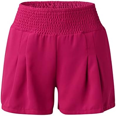 Miashui calças curtas para mulheres femininas casuais no verão de verão
