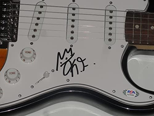 Christone Kingfish Ingram assinou Sunburst Electric Guitar Blues Legend PSA COA