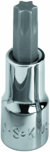 SK Hand Tool 45555 Torx T55 Drive Bit Socket, 3/8 polegadas, Chrome