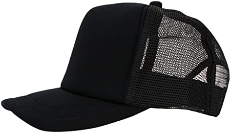Capinho de beisebol vintage angustiado para homens mulheres malha de malha sólida Hats solar chapéus de baixo perfil
