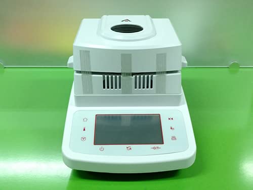 Analisador de umidade de halogênio do DHS para grãos, ração, sementes, colza, com tela LCD, 110gx1mg Balanço de umidade