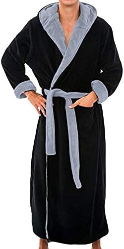 Uxzdx cujux casual mass túnica de flanela manto de flanela com capuz de manga longa casal masculino manto manto xale