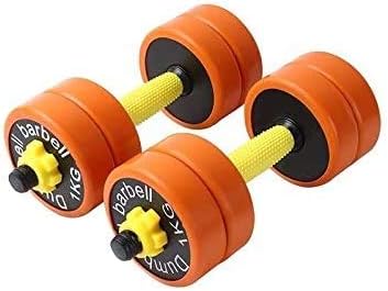 Conjunto de halteres de peso ajustável LSYOA, Fitness Fitness Barbell Multifuncional Histões de Cardio não deslizantes, para a academia