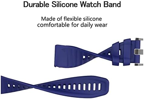 WSCEBCK 22mm Silicone WatchBands para Garmin Forerunner 935 945 955 Strapa Quickfit