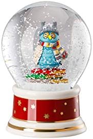 Hutschenreuther Christmas Songs 2019 polegadas de neve de floco de neve diâmetro de 8 cm/altura 12 cm de porcelana multicolorida