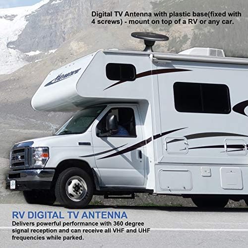 Antena Digital HDTV Luxtronic Long -Rang - para RV Trailer Truck Motorhome Caravan Boat -