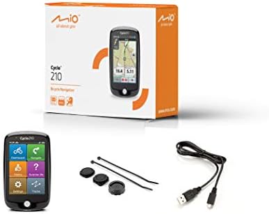 Mio Cyclo 210 GPS Computador com tela sensível ao toque de 3,5