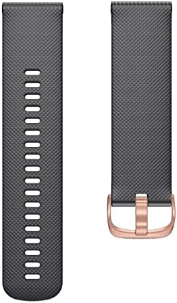 HKTS 18 20 22mm Smart Watch tiras oficiais para Garmin Venu 2 Silicone Wrist Belt para Garmin Venu 2s Sq Bracelet Watchband