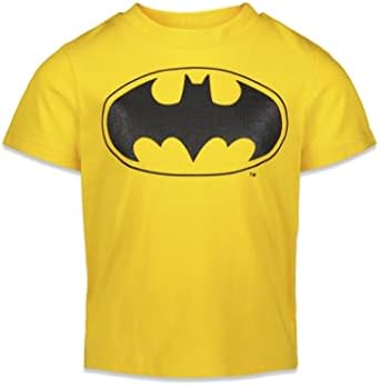 DC Comics Justice League Batman Joker Riddler Boys 3 Pack Graphic Short Sleeve T-Shirt