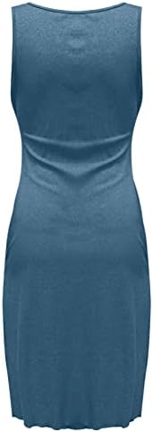 Moda feminina Temperamento casual sexy de cor sólida, vestido de quadril esbelto