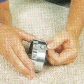 Kit de reparo profissional de carpete de 3 Orcon 3 com 6 discos de pressão