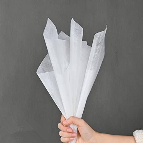 BBJ envolve papel de embrulho de flores de tecido desenhado à mão Papel de embrulho coreano de buquê floral não-tecido