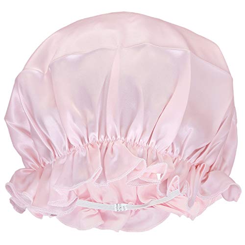 LONONSIX Capas de cetim de seda feminina de seda feminina Caps de cetim Caps de cabeça elástica Cabeça para cuidados com