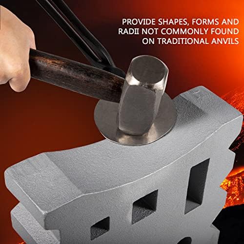 Pesado Blacksmith Blacksmith Blacksmith Anvil forge Tool/para dobrar, cortar, perfurar e formar/para o Blacksmith, escultores
