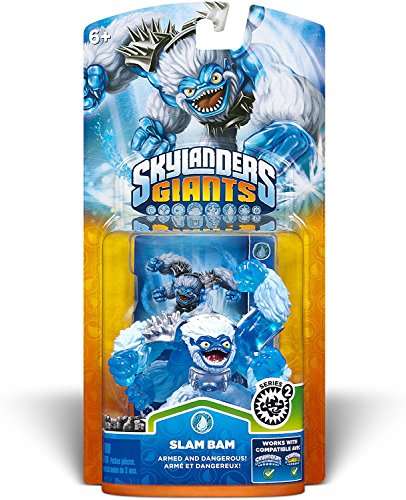 Skylanders Giants: seis personagens Team Pack Core Series 2 - Slam Bam, Terrafin, Chill, Fright Rider, Whirlwind e Fizz